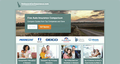 Desktop Screenshot of delawarecarinsurance.com