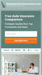 Mobile Screenshot of delawarecarinsurance.com
