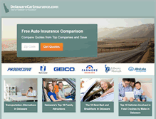 Tablet Screenshot of delawarecarinsurance.com